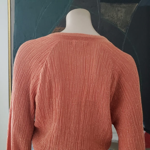 Amuse Society | Lurex Knit Long Sleeve Top - Picture 7 of 16